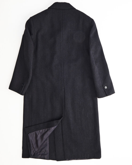 Шерстяное пальто с накладными карманами — фото 2