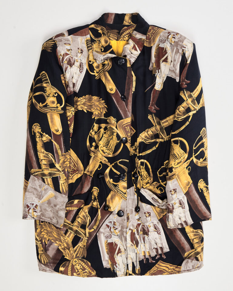 Куртка с авторским принтом Moda Calvi, Италия