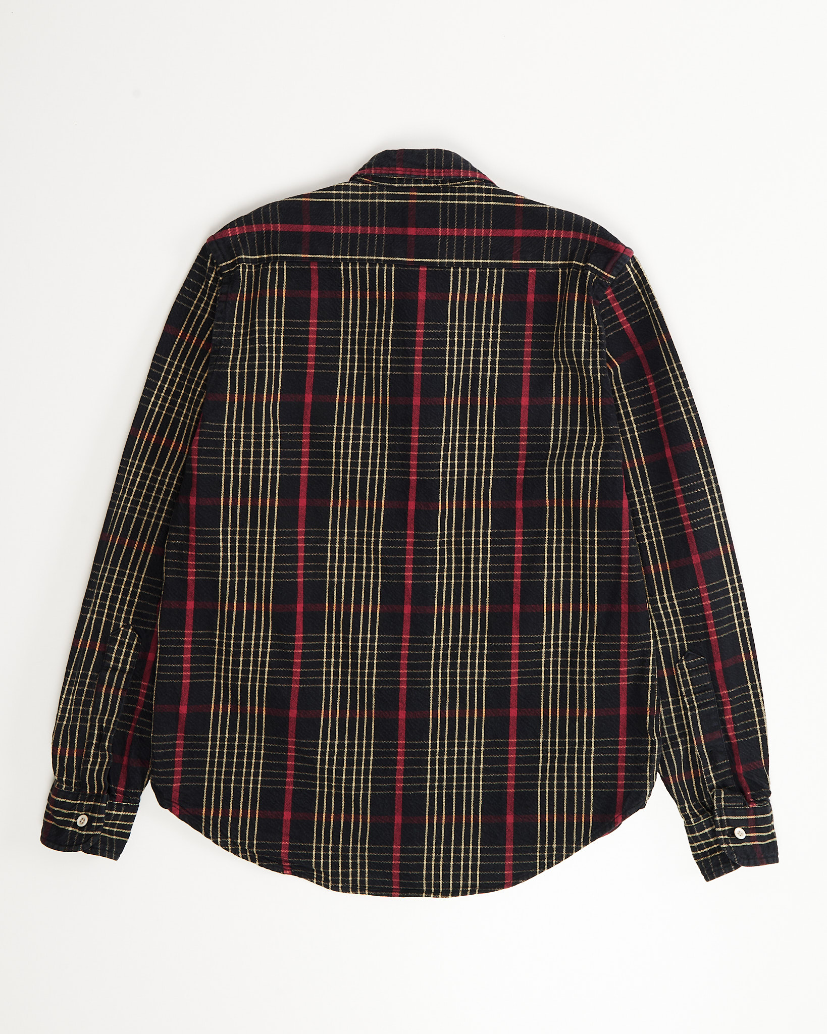 Рубашка Levi’s Vintage Clothing в тёмную клетку — изображение 2