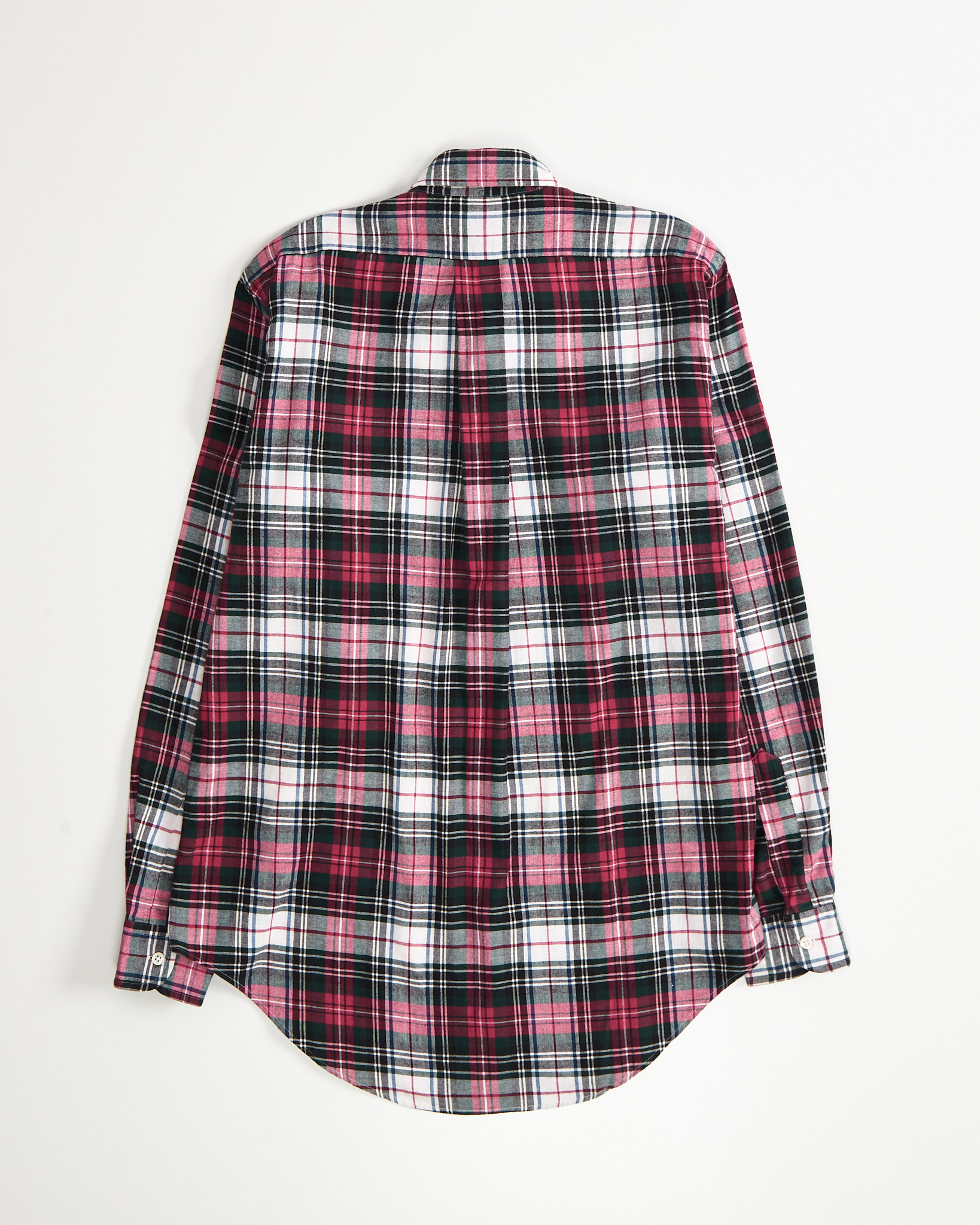 Хлопковая рубашка Alberto Aspesi в клетку — изображение 2