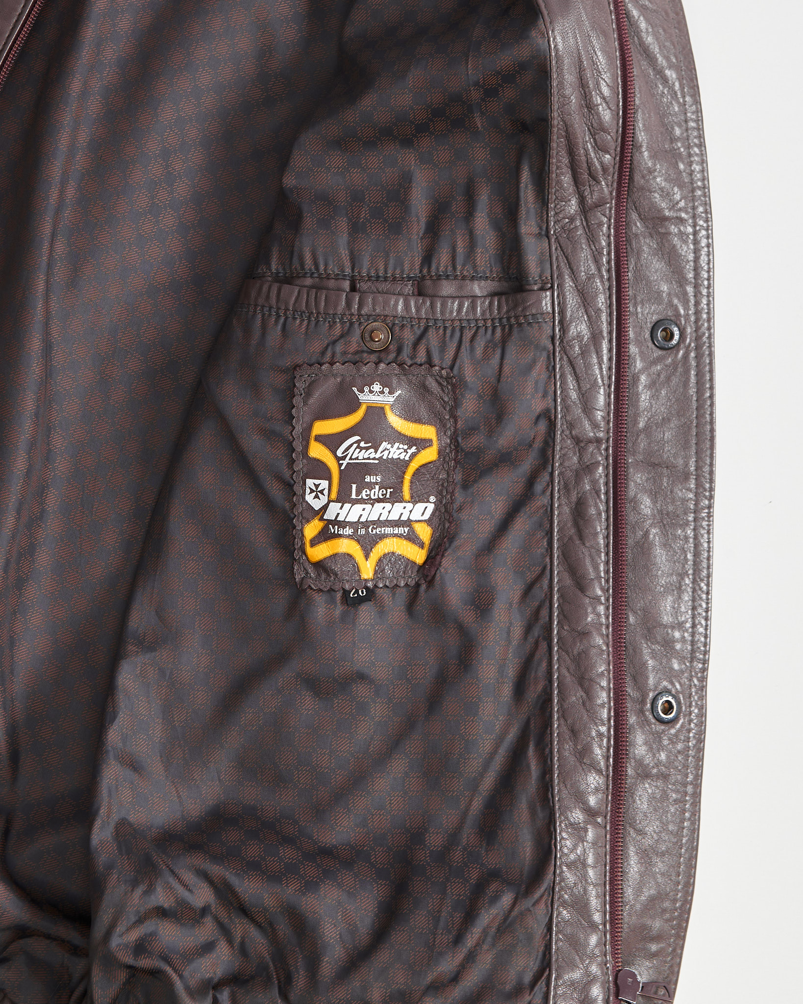 Кожаная куртка Harro из Германии — изображение 3