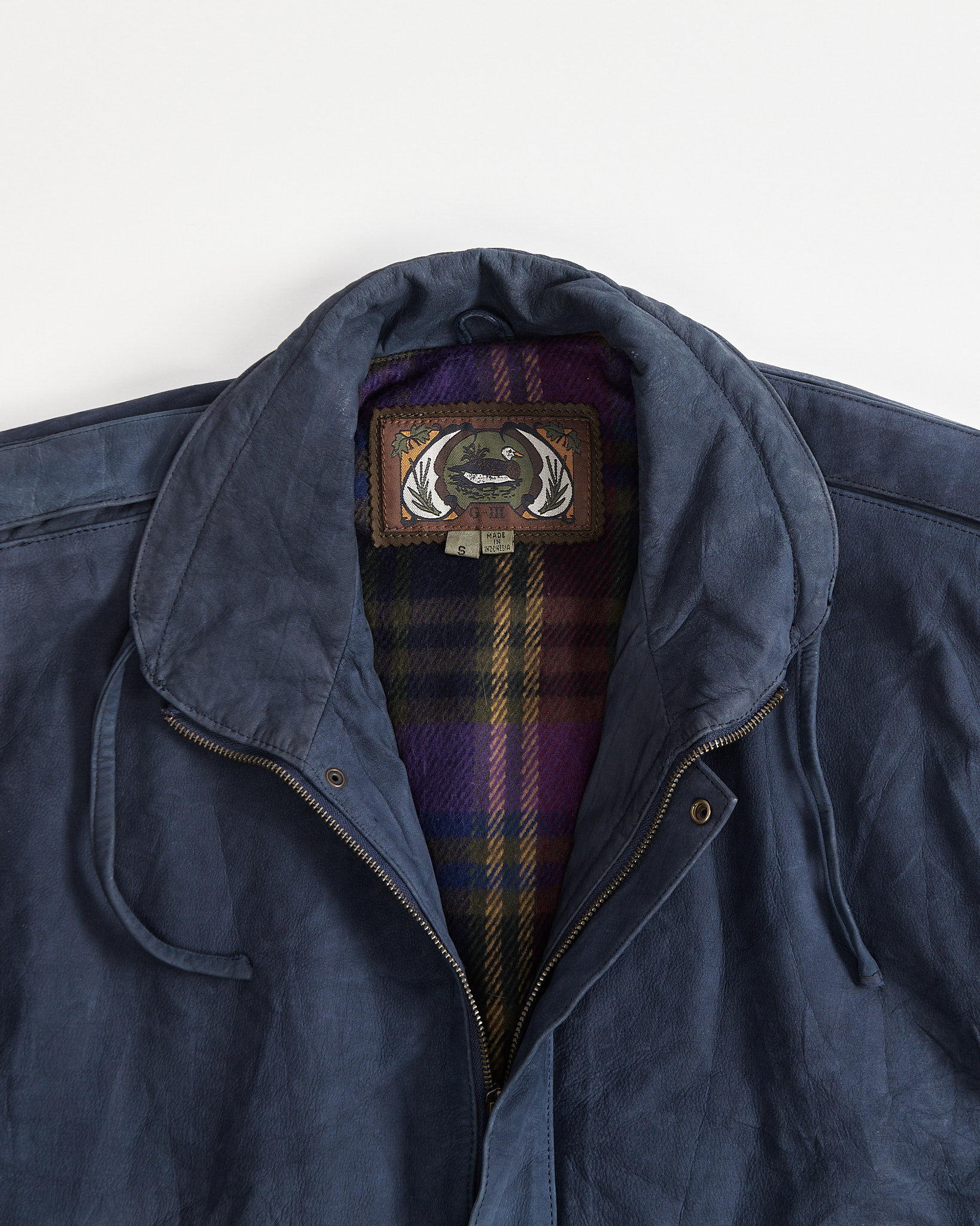 Куртка-бомбер из натуральной замши — изображение 3