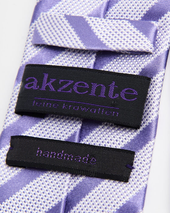 Галстук в полоску Akzente (handmade) — фото 3