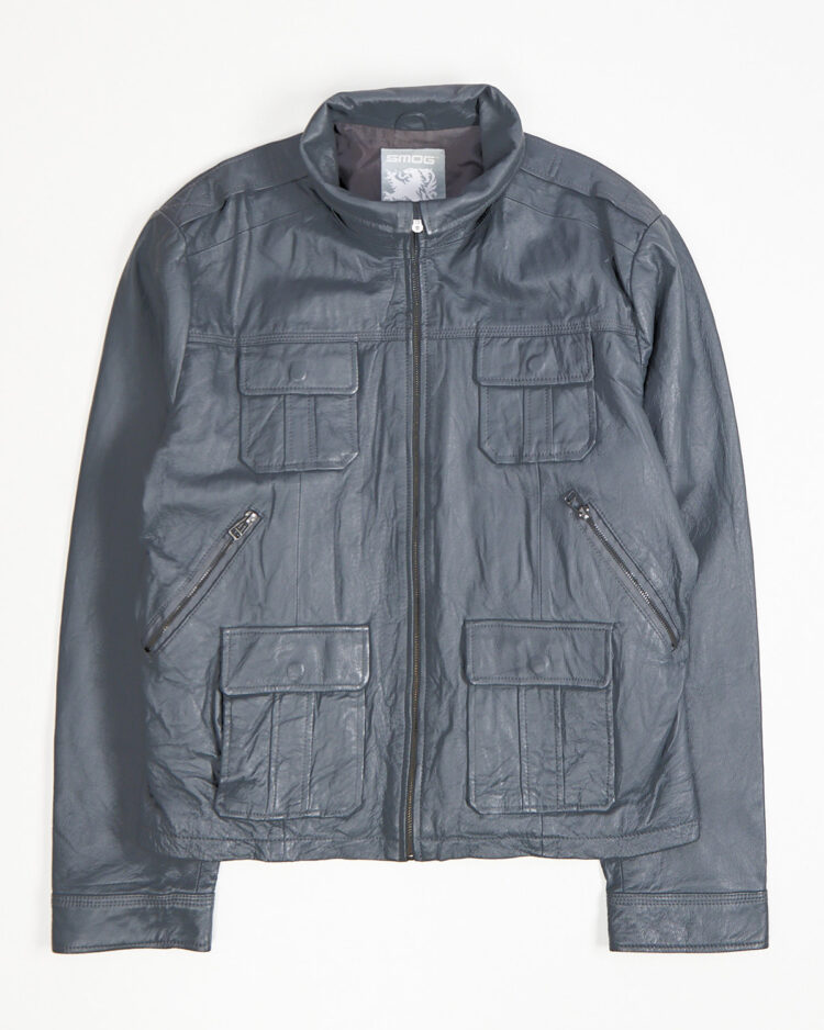 Серо-синяя куртка SMOG