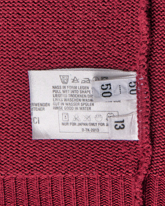 Бордовый джемпер Carlo Colucci Carlo Colucci — фото 4