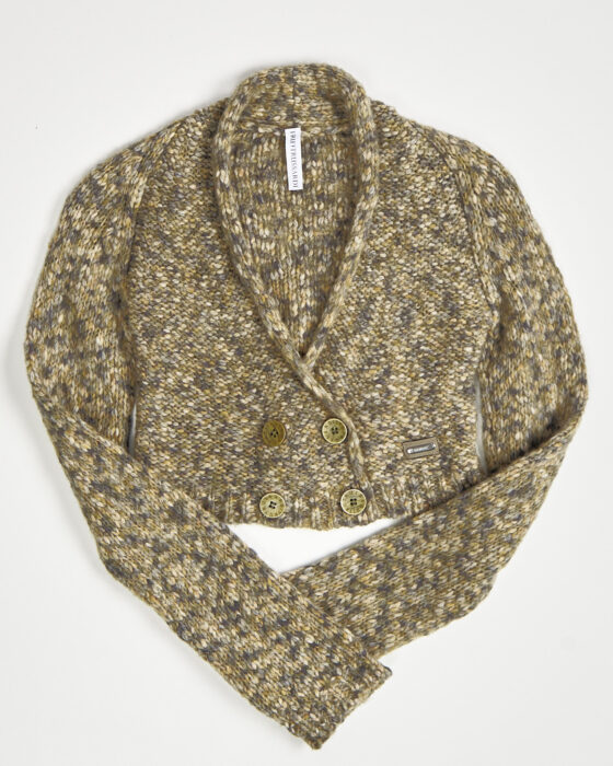 Короткий шерстяной кардиган Trussardi Trussardi