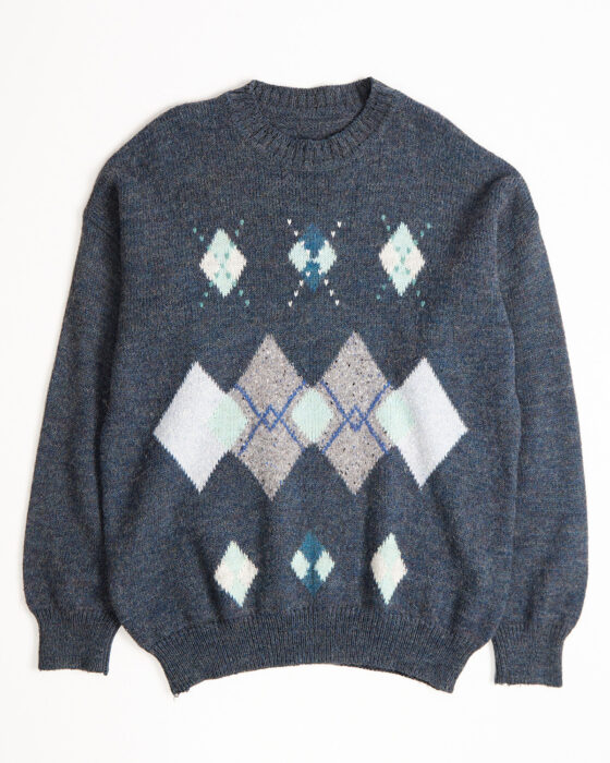 Свитер с аргайл-узором