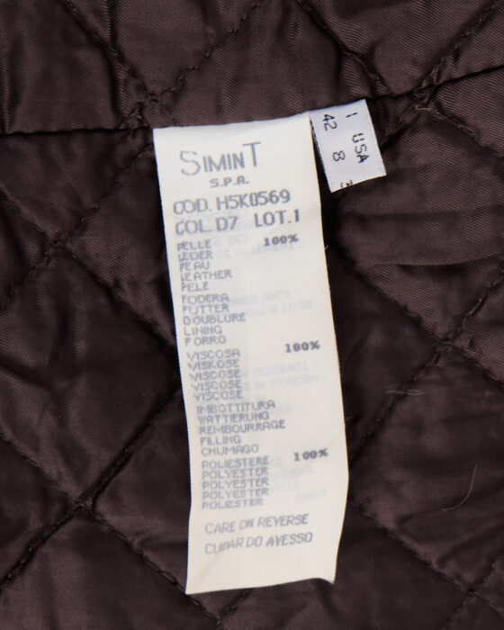 Кожаная куртка Armani Jeans Armani Jeans — фото 5