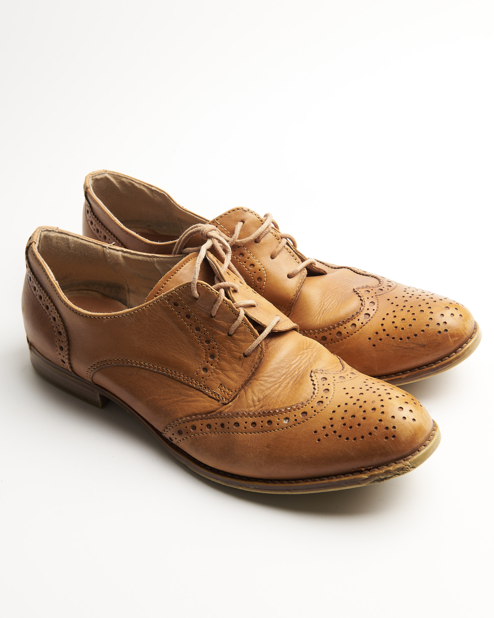 Классические кожаные броги