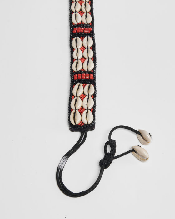 Ремень с ракушками каури — фото 3