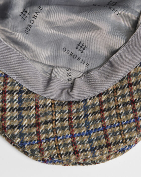 Винтажная кепка Osborne из твида — фото 4