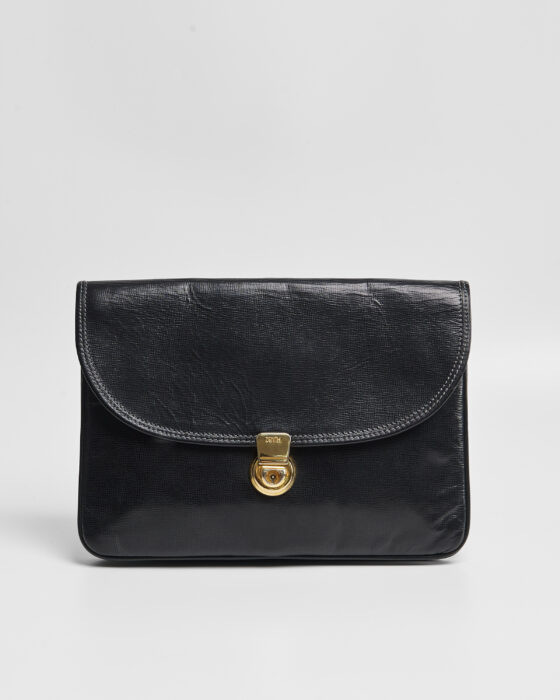 Кожаная клатч-папка made in Italy