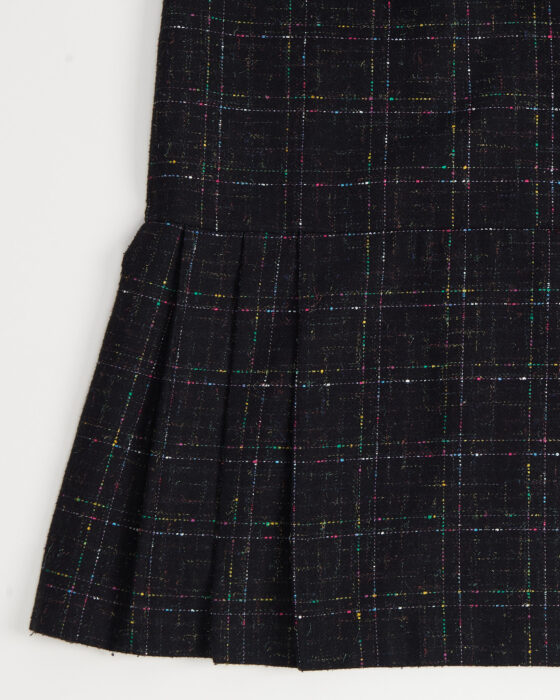 Юбка в клетку с плиссировкой — фото 6