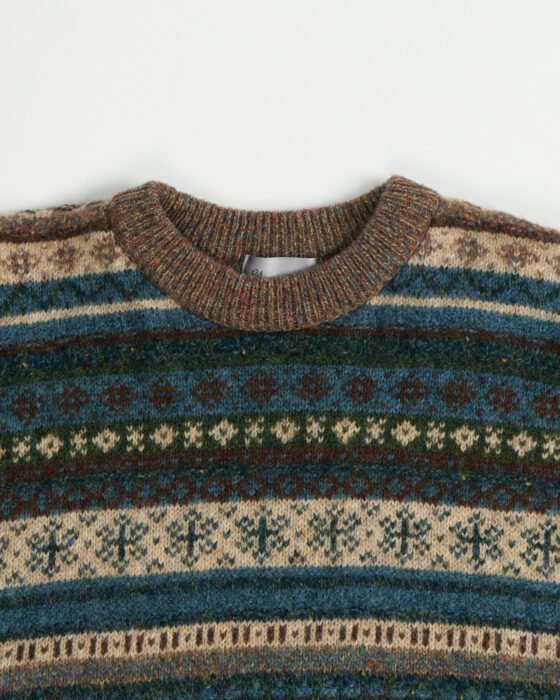 Шерстяной свитер с орнаментом — фото 3