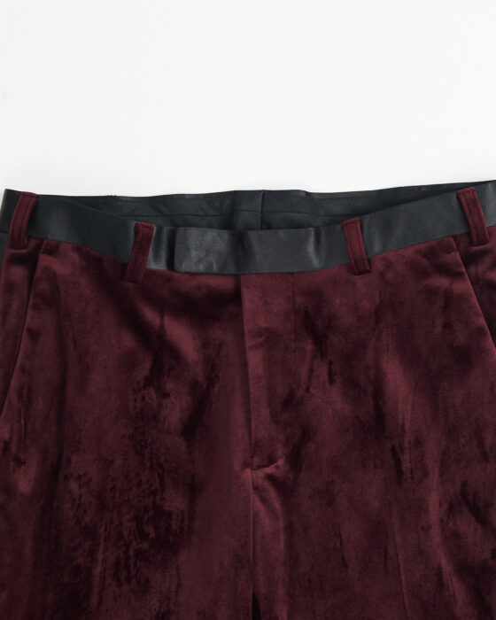 Винтажные брюки из бархата — фото 3