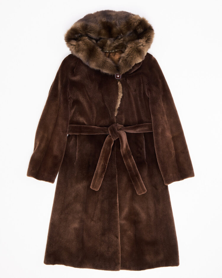 Шуба из натуральной норки от Copenhagen Fur