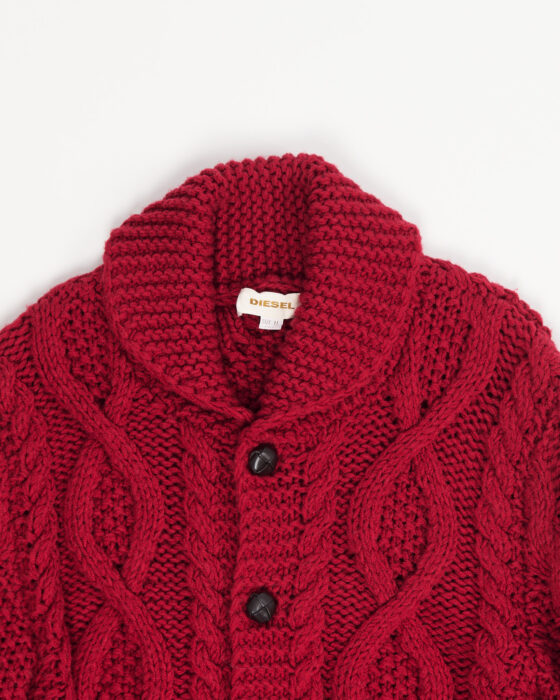 Кардиган Diesel в фактурной вязке Diesel — фото 5