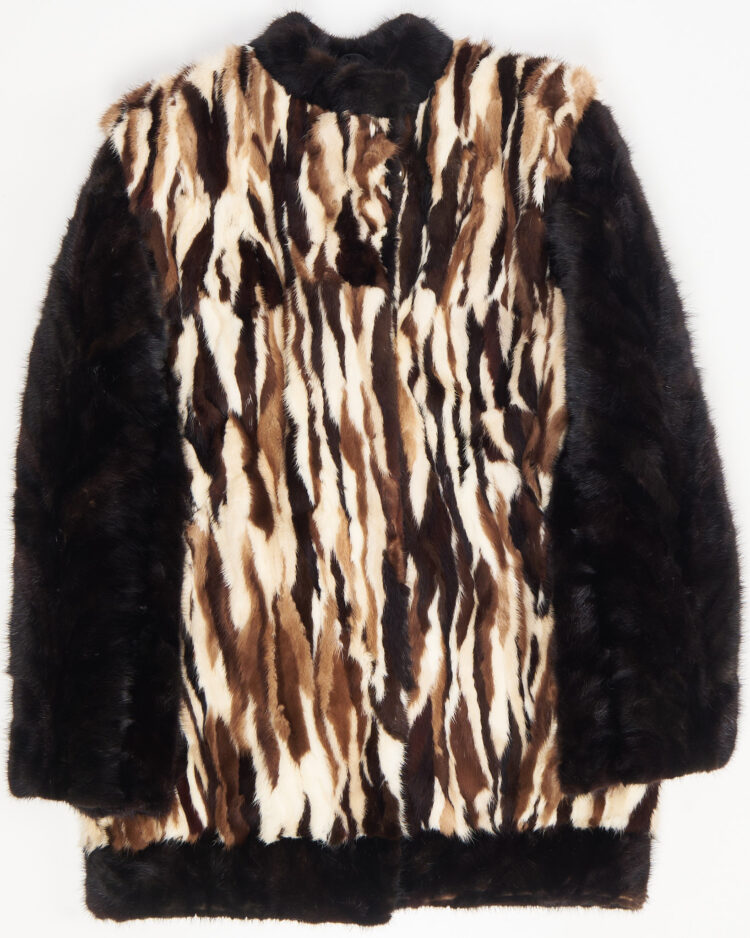 Винтажная шуба из норки