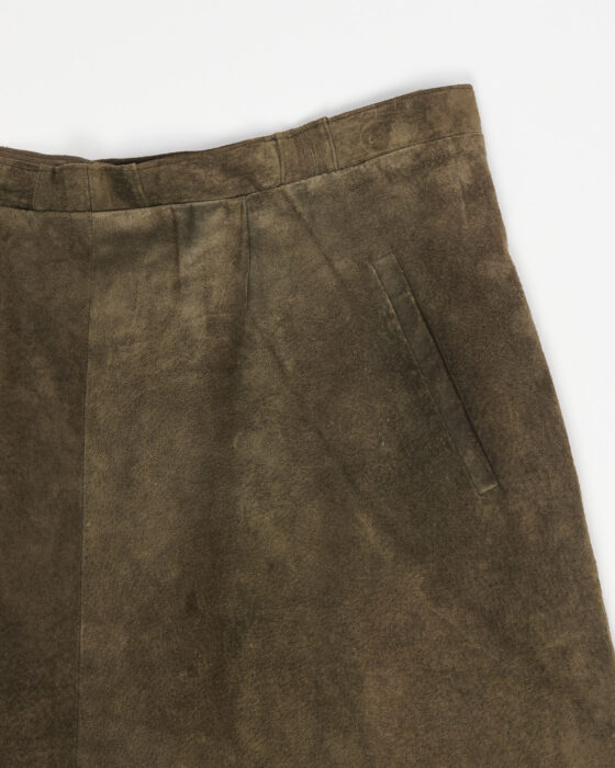 Юбка из натуральной замши FURNKRANZ — фото 3