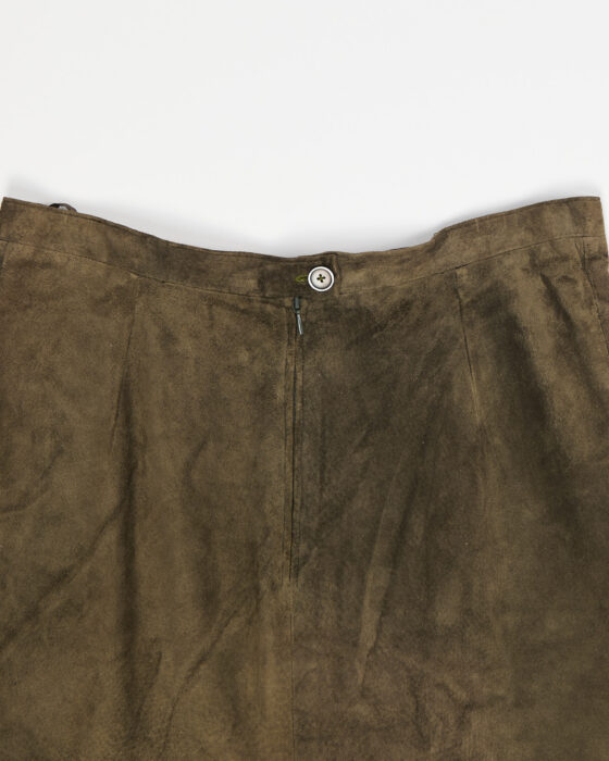 Юбка из натуральной замши FURNKRANZ — фото 4