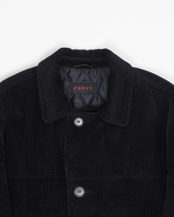 Черное вельветовое пальто Chevy Chevy — фото 3