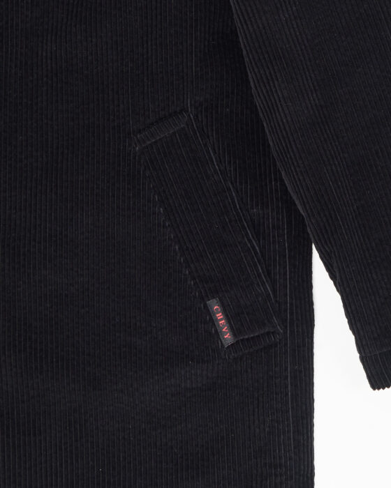 Черное вельветовое пальто Chevy Chevy — фото 5