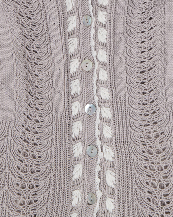 Винтажный кардиган с вышивкой Alpin de Luxe — фото 4