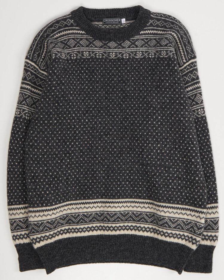 Свитер из 100% шерсти Crossover