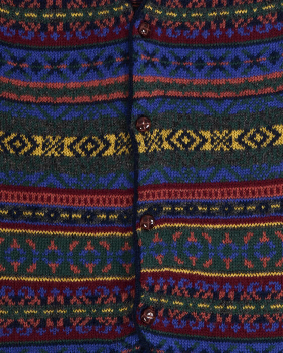 Вязаный жилет из шетландской шерсти Ragazz — фото 3