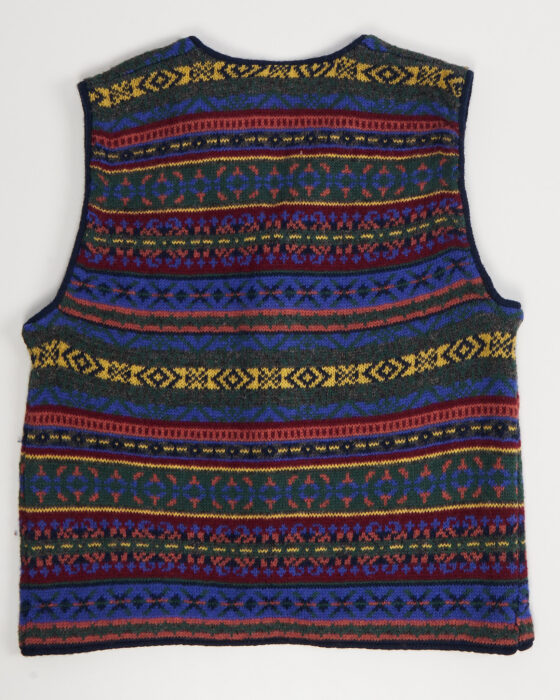 Вязаный жилет из шетландской шерсти Ragazz — фото 4