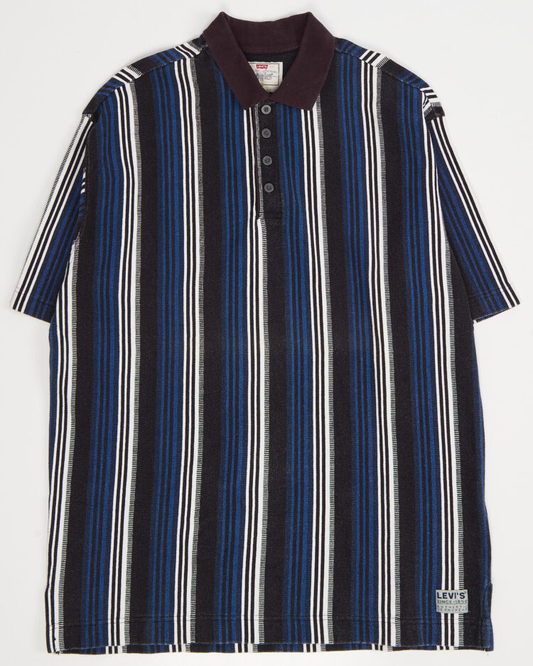 Поло Levi’s с вертикальным рисунком