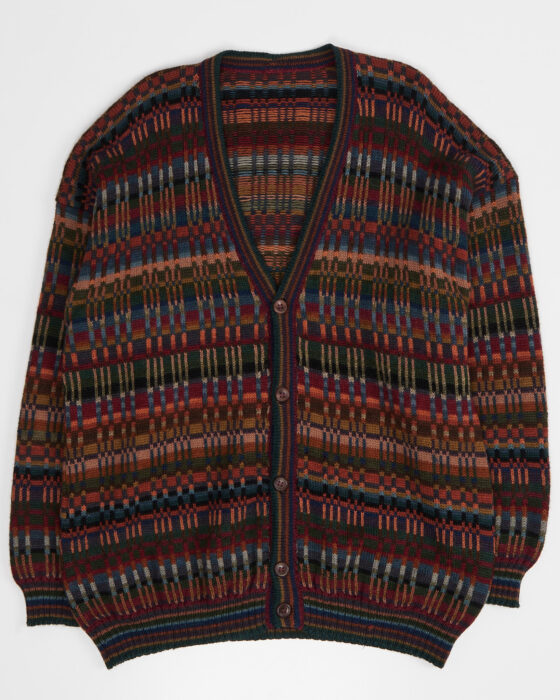 Вязаный кардиган из шерсти