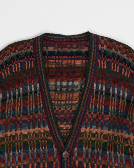 Вязаный кардиган из шерсти — фото 3