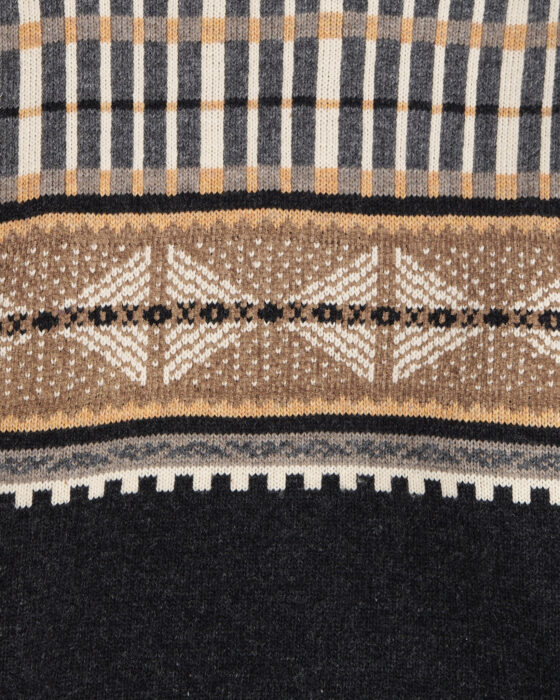 Винтажный свитер Hugo Boss с орнаментом Hugo Boss — фото 3