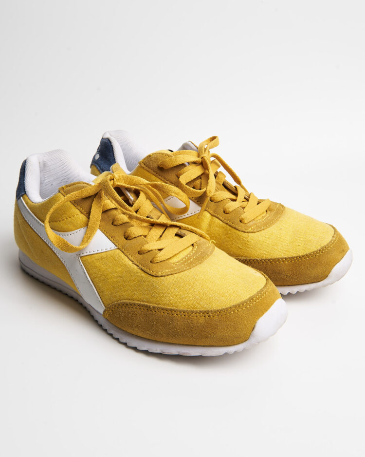 Кроссовки Diadora из текстиля и замши