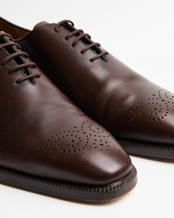 Кожаные туфли с перфорацией Modesto Bertotto Modesto Bertotto — фото 3