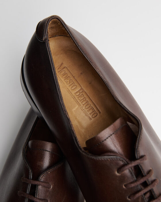 Кожаные туфли с перфорацией Modesto Bertotto Modesto Bertotto — фото 6