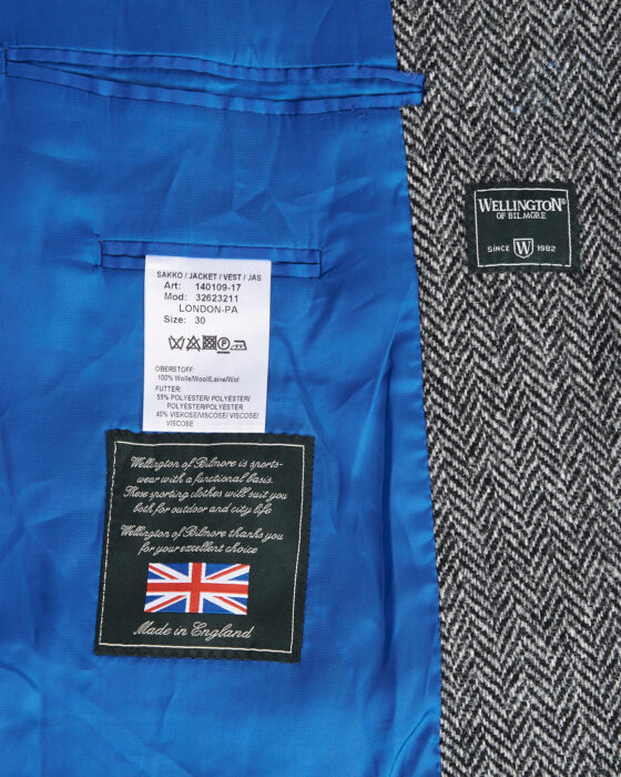 Твидовый пиджак из Harris Tweed Wellington — фото 5