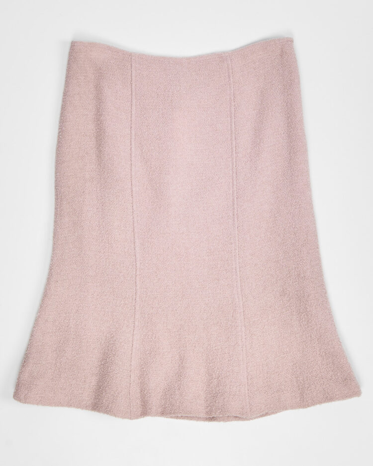 Юбка годе из букле MOSCHINO