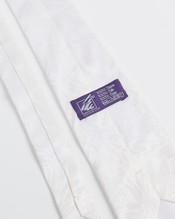 Шелковый галстук с жаккардовым узором — фото 2