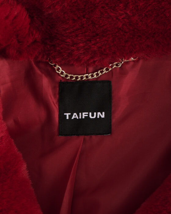 Винтажная шуба из искусственного меха Taifun — фото 4