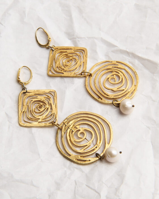 Винтажные серьги