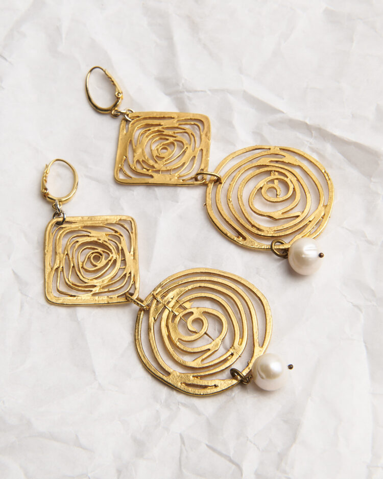 Винтажные серьги