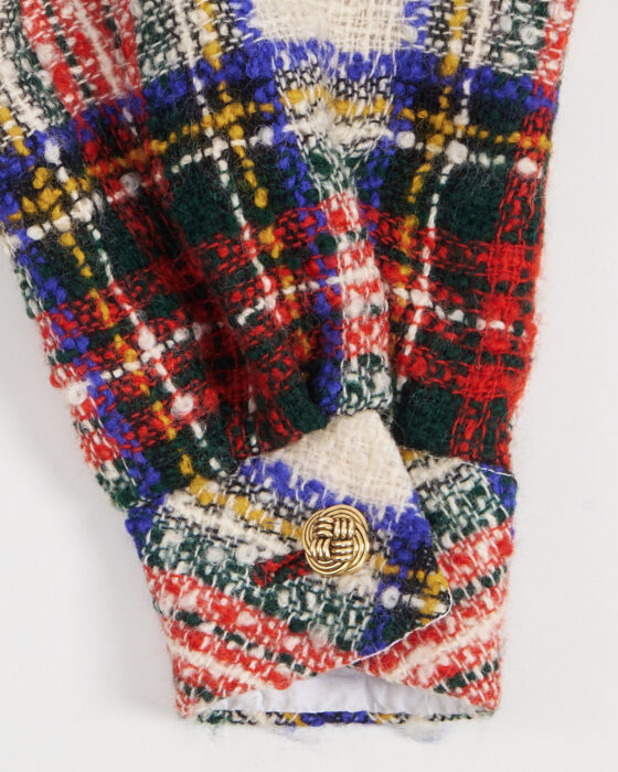 Винтажный твидовый жакет — фото 6