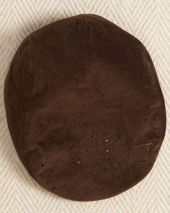 Винтажный берет Roccobarocco Roccobarocco