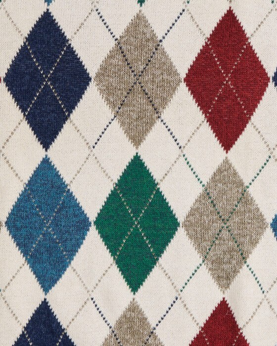 Джемпер с ромбами — фото 4