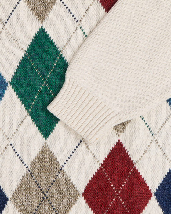 Джемпер с ромбами — фото 5