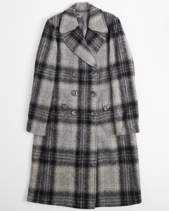 Двубортное пальто из шерсти Austin Reed Austin Reed