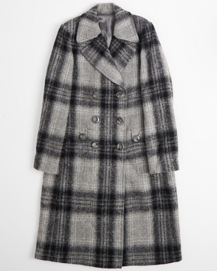 Двубортное пальто из шерсти Austin Reed