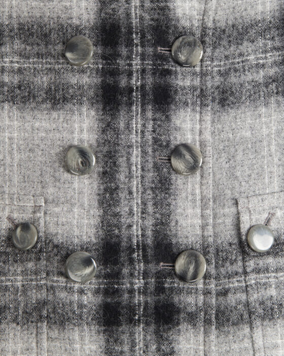 Двубортное пальто из шерсти Austin Reed Austin Reed — фото 4